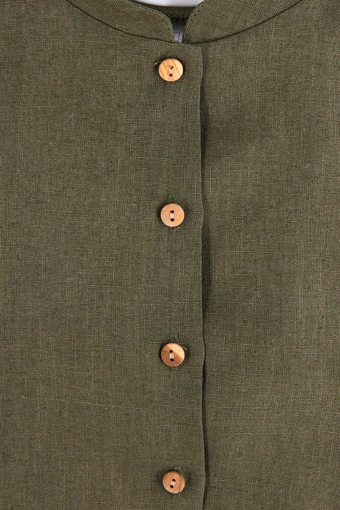 Conjunto bebé 2 peças em linho