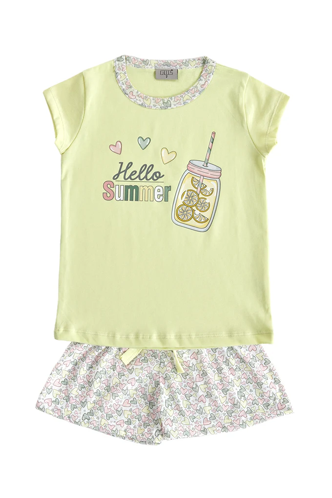 Pijama menina HELLO SUMMER