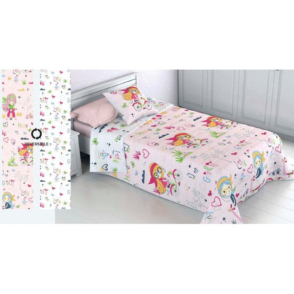 Colcha infantil menina
